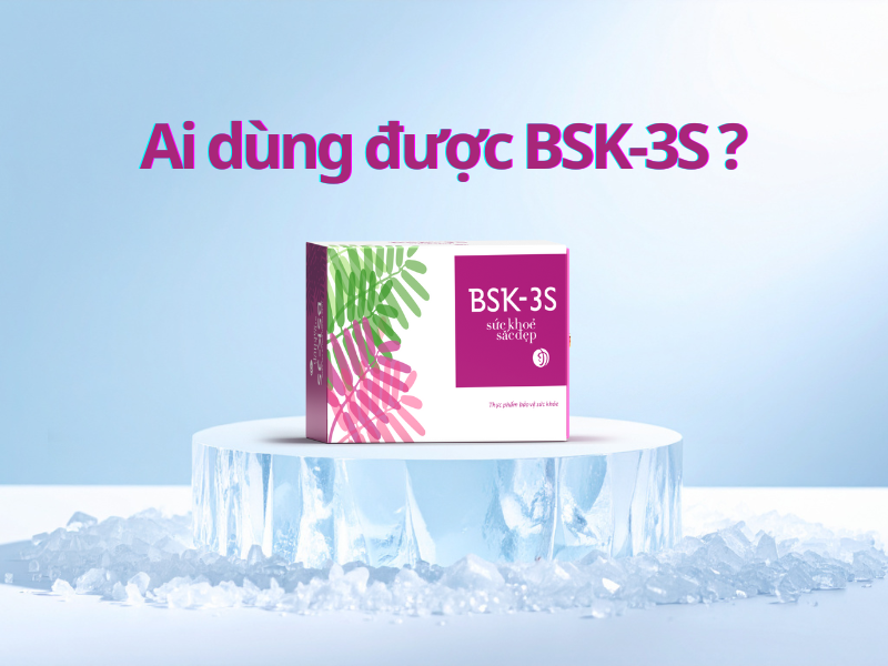 Sản phẩm BSK-3S  an toàn, có thể sử dụng đều đặn để hỗ trợ sức khỏe sinh sản.