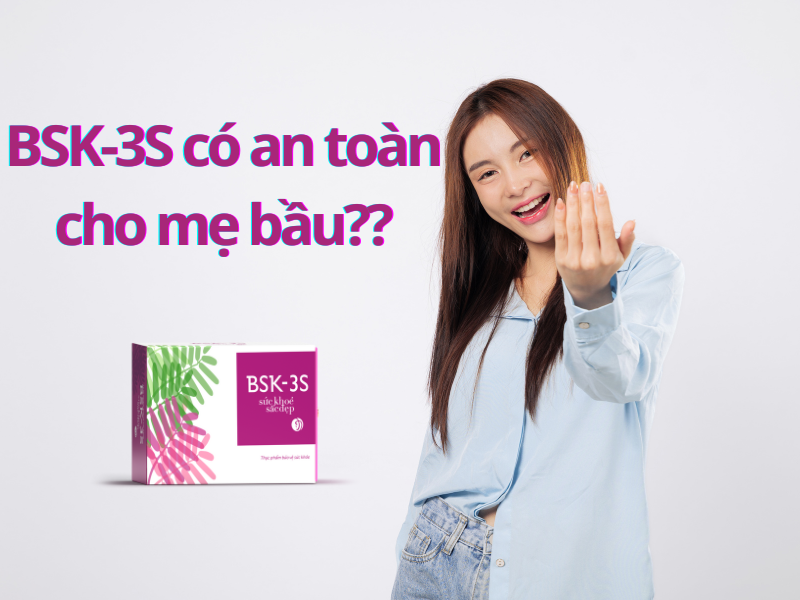 Nhiều mẹ băn khoăn liệu khi đã mang thai có dùng được BSK-3S không.