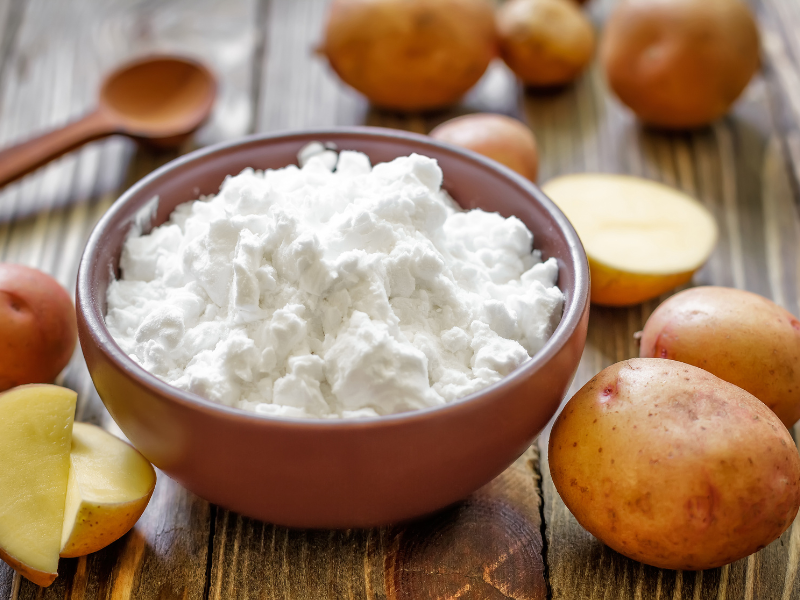 Bổ sung tinh bột làm tăng đường huyết. 