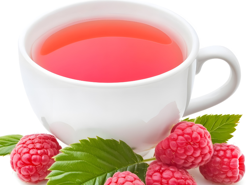 Trà mâm xôi thơm ngon dễ uống.